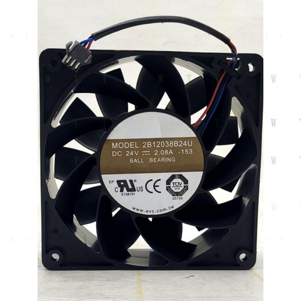 AVC 2B12038B24U 24V 12CM 인버터 냉각 팬용 H 1개 제품 이미지