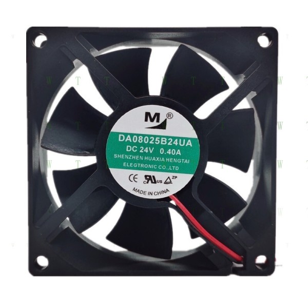 H1개 M DA08025B24UA 24V 0.40A 8CM 8025 인버터 냉각 팬 제품 이미지