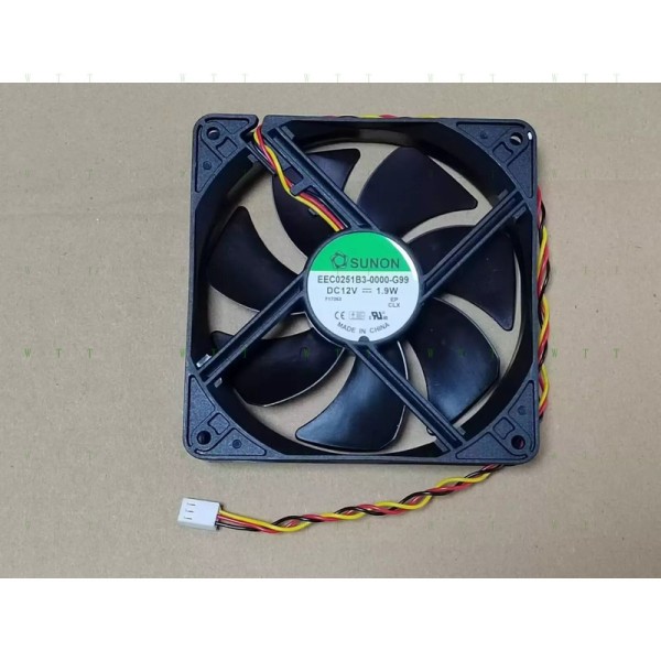 H1개 SUNON EEC0251B3-0000-G99 12V 1.9W 3선 냉각 팬용 제품 이미지