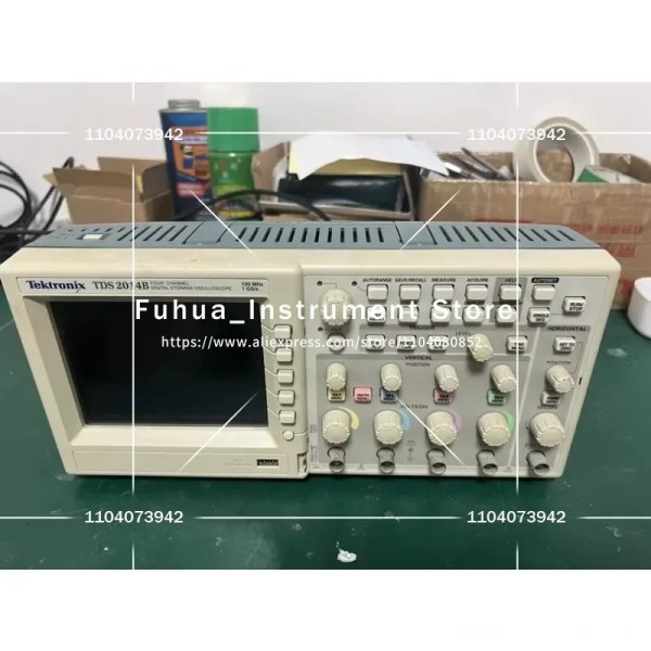 텍트로닉스 TDS2014B 4채널 디지털 스토리지 오실로스코프 100MHz 1GS 양호한 상태 제품 이미지