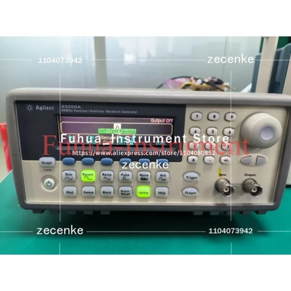 1PC Agilent 33250A 기능임의 파형 발생기 80MHz 테스트 완료, 상태 양호 제품 이미지