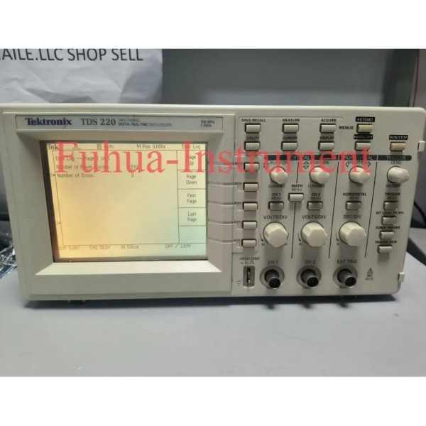 텍트로닉스 TDS 220 2채널 디지털 실시간 오실로스코프 100MHz 1GSs 제품 이미지