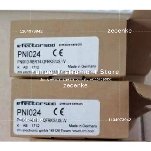 1PCS 신품 IFM PNI024 압력 센서 0-10bar G14 아날로그 입력 2xDO PNPNPN IP65 제품 이미지