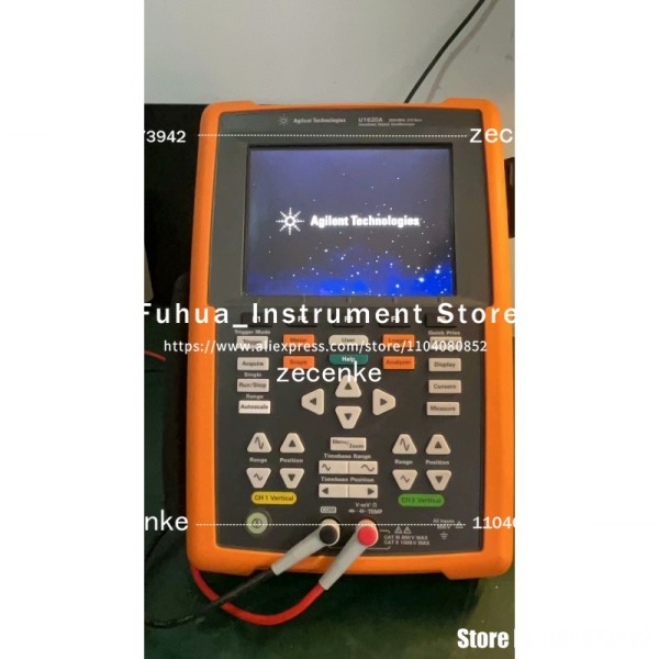 키사이트 애질런트 테크놀로지스 U1620A 2채널 200MHz 휴대용 오실로스코프, 양호한 상태로 테스트 완료 제품 이미지