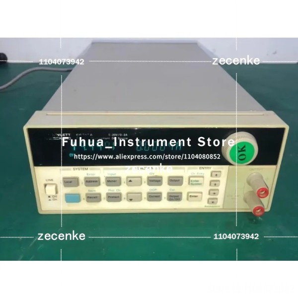 1PC Agilent 66312A 프로그래밍 가능 DC 조정 전원 공급 장치가 양호한 상태로 테스트되었습니다. 제품 이미지