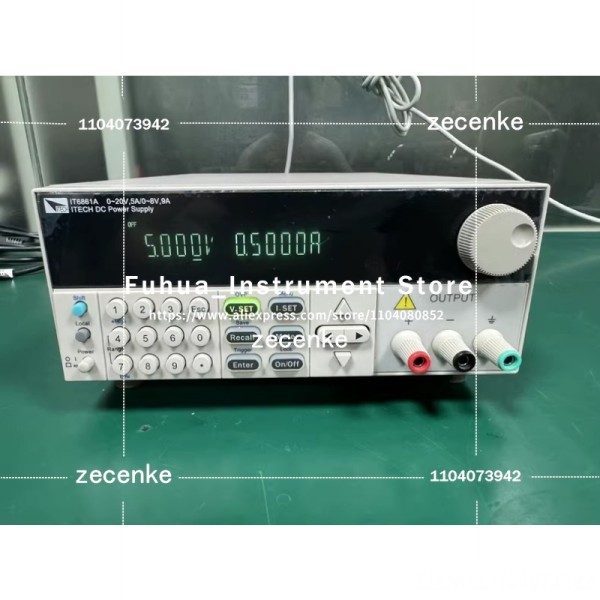 ITECH IT6861A 프로그래밍 가능 DC 전원 공급 장치 이중 범위 20V5A 100W RS232 USB 제품 이미지