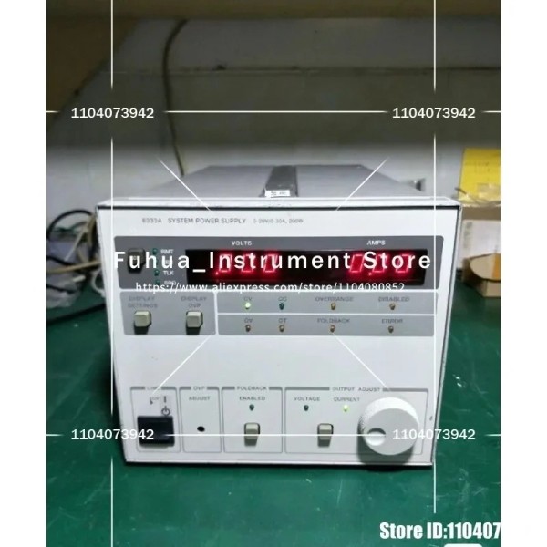 1PC Agilent 6033A 시스템 전원 공급 장치는 양호한 상태로 테스트되었습니다. 제품 이미지