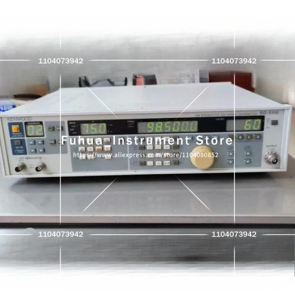 1PC Kenwod SG-5110 FM 스테레오FM-AM 신호 발생기, 100KHz-110MHz- 제품 이미지