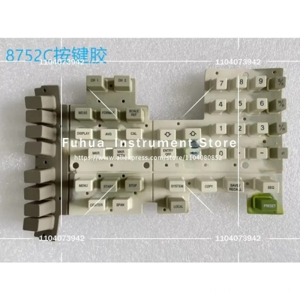 Agilent 8752C 버튼 고무 필름 액세서리의 신품 제품 1개, 양호한 상태로 테스트됨 제품 이미지
