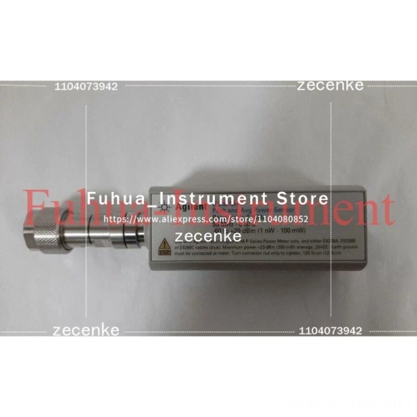 1PC 애질런트 E9323A 피크 및 평균 전력 센서 50MHz-6GHz -60 ~ +20dBm 양호한 상태로 테스트됨 제품 이미지