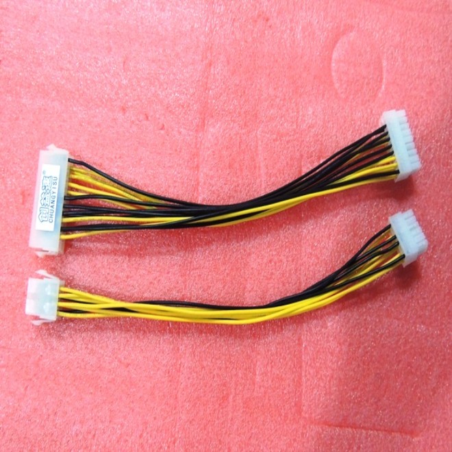 CHUANYISU for Z440 워크스테이션 마더보드 전원 공급 장치 변환 케이블, 24핀-18핀, 커넥터 제품 이미지