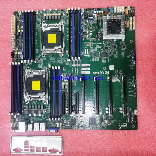 원래 X10DRG-Q 인텔 C612 듀얼 소켓 R3 제온 lga2011-v3 V4 마더 보드, 잘 작동 제품 이미지