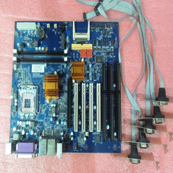 ISA 슬롯 3개, PCI IDE COM LPT 소켓 775, 1년 보증이 포함된 신품 마더보드 제품 이미지