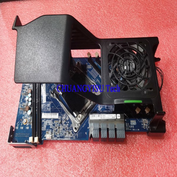 Z640용 두 번째 CPU 확장 카드 710326-001,736520-001, 방열판 및 팬 어셈블리 749597-001, 잘 작동함 제품 이미지