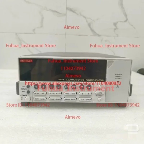 Keithley 6517B 전위계 고저항 측정기, 양호한 상태로 사용됨 제품 이미지