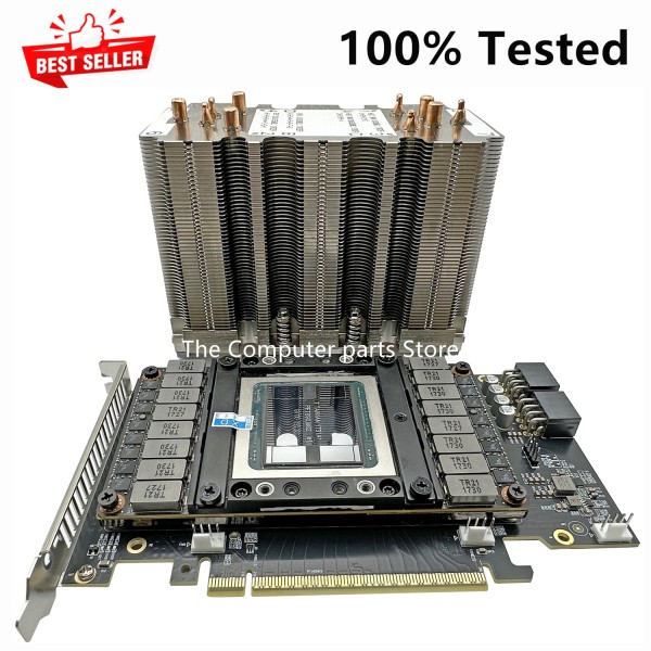 NVIDIA Tesla V100 16GB GPU SXM2-PCIE 어댑터 카드 가속기 커넥터 AI 컴퓨팅 확장 방열판 제품 이미지
