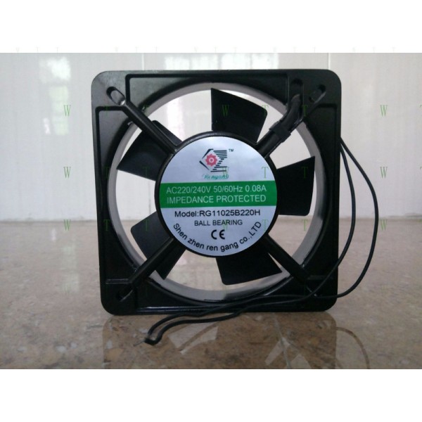 H1 PCS Rengang Axial Fan RG11025B220H 220V 0.08A 11cm 2 wire cooling 제품 이미지