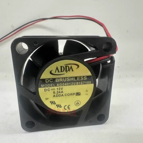 H1개 ADDA 4015 AG04012UB157100 DC12V 0.24A 4CM 냉각 팬 제품 이미지