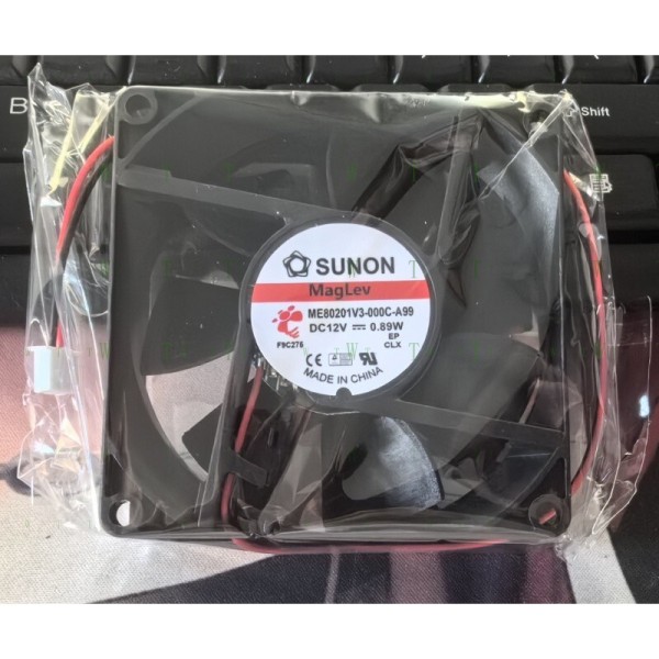 SUNON 80 20mm ME80201V3-000C-A99 12V 저소음 0.89W 냉각 팬용 H 제품 이미지