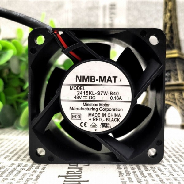 H1개 NMB 2415KL-S7W-B40 DC48V 0.16A 6038 6cm 냉각 팬 고풍량 제품 이미지