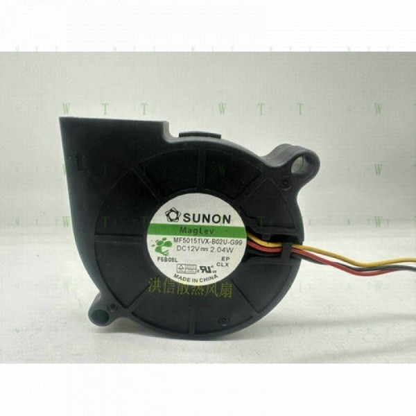 SUNON MF50151VX-B02U-G99 12V 2.04W 5cm 프로젝터 터보 팬용 H 1개 제품 이미지