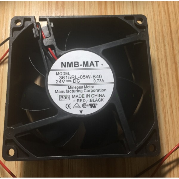 H1PCS NMB-MAT 3615RL-05W-B40 9038 9CM 24V 0.73A 방수 인버터 팬 제품 이미지