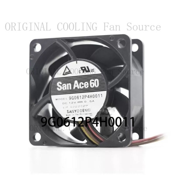 B+ 새 제품 상자 SANYO Denki 서버 드라이버 팬용 606025 9G0612P4H0011 SanAce 12V 0.5A 제품 이미지