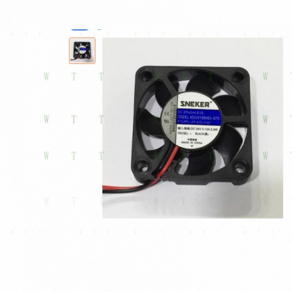 H1개 SNEKER 팬 AD04010BH24-W70 DC24V 0.1A 4010 4CM 2선 냉각 제품 이미지
