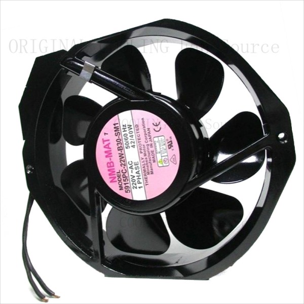 B2개의 새 제품상자 포함 NMB 5915PC-22W-B30-SM1모델 AC 팬 AC220V 4240W 5060Hz 제품 이미지