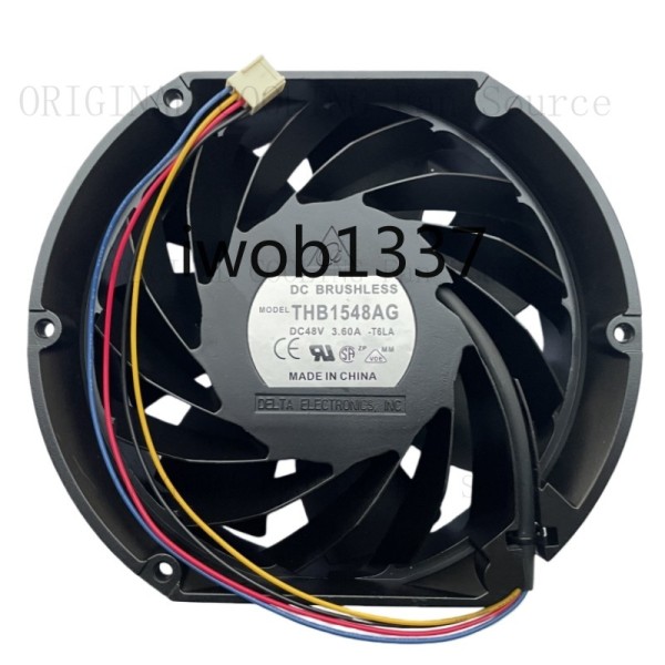 B델타 THB1548AG DC 17251 48V 3.60A 가압 서버 케이스 냉각 팬용 제품 이미지