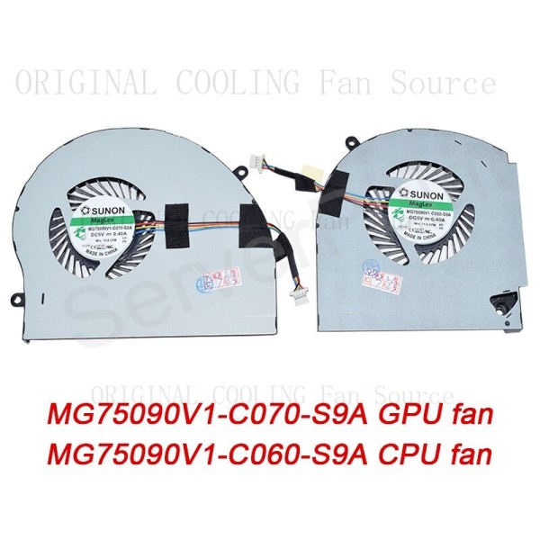 BDELL Alienware 17 R4 R5 CPU 냉각 팬 MG750901V1-C070-S9A C060-S9A용 제품 이미지