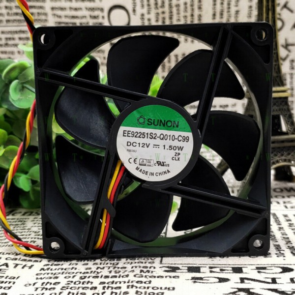 SUNON EE92251S2-Q010-C99 9025 12V 1.50W 무소음 9CM 냉각 팬용 H 1개 제품 이미지