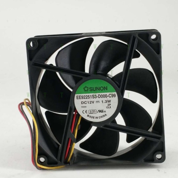 SUNON 팬용 H 1 PCS EE92251S3-D000-C99 DC 12V 1.3W 9cm 9225 3 핀 냉각 제품 이미지