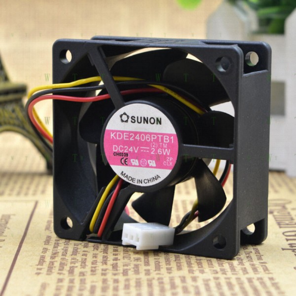 SUNON 6025 24V 2.6W KDE2406PTB1 냉각 팬 인버터 H 1개 제품 이미지