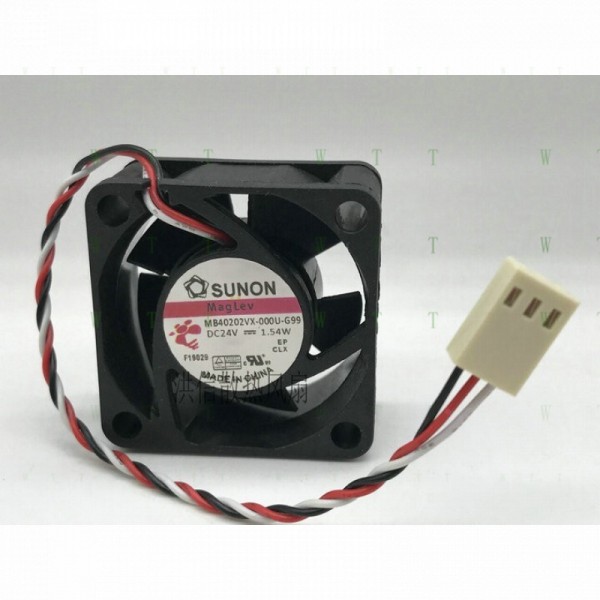 SUNON 팬용 H 1개 MB40202VX-000U-G99 DC24V 1.54W 4020 4 CM 3 핀 냉각 제품 이미지