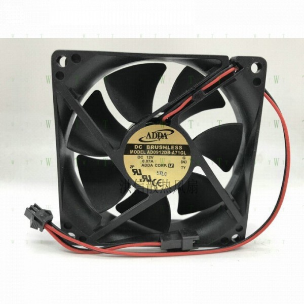 H1개 ADDA 9025 AD0912DB-A71GL DC12V 0.07A 9CM 무소음 축류 팬 제품 이미지