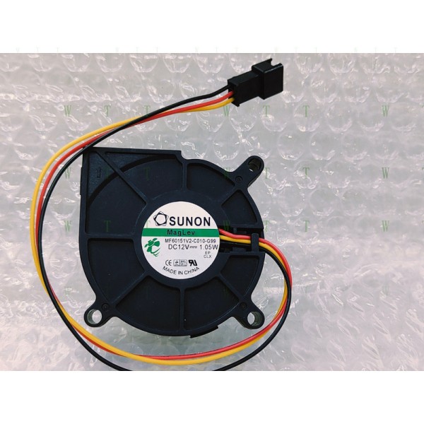 H1 PCS SUNON 팬 MF60151V2-C010-G99 DC12V 1.05W 6015 6cm 3선 냉각 제품 이미지