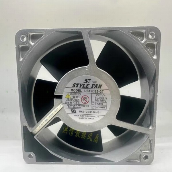 H1개 STYLE FAN 1US12122-GT 615W 12038 220V 올 메탈 쿨링 팬 제품 이미지