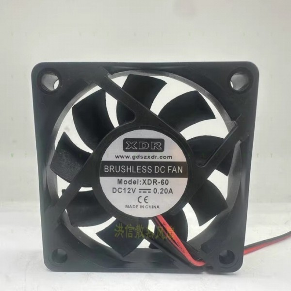 H1개 XDR-60 DC12V 0.20A 60 15MM 팬 제품 이미지