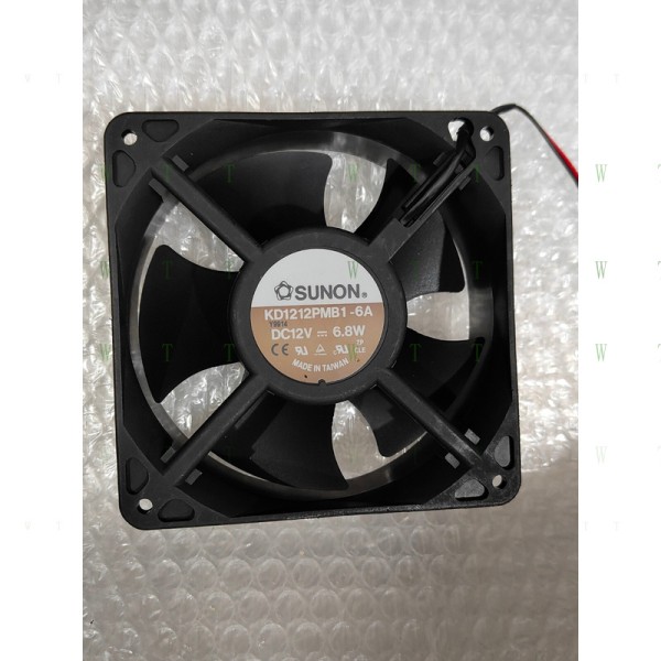 SUNON 팬 KD1212PMB-6A DC12V 6.8W 12038 12CM 2선 냉각 H 1개 제품 이미지