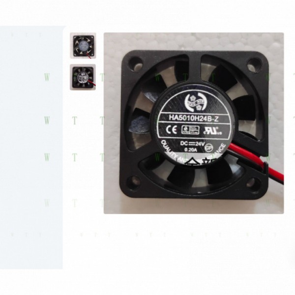 H1 PCS HONG HUA 팬 HA5010H24B-Z DC24V 0.20A 5010 5CM 2선 냉각 제품 이미지