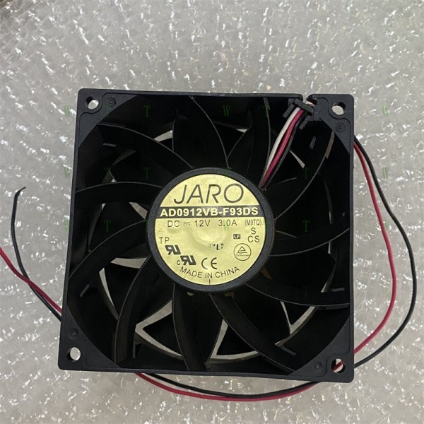 H1 PCS ADDA JARO 팬 AD0912VB-F93DS DC12V 3.0A 9038 9CM 3선 냉각 제품 이미지