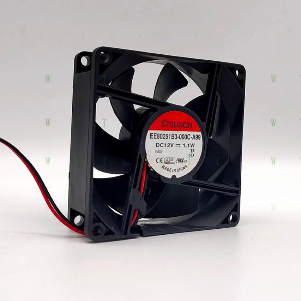 SUNON 팬용 H 1 PCS ME80251V3-000C-A99 DC12V 1.1W 8025 8cm 2선 냉각 제품 이미지