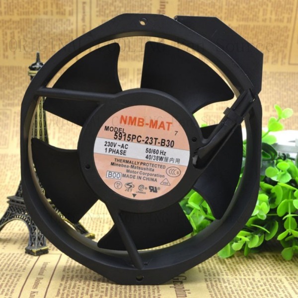 H1PCS NMB 5915PC-23T-B30 230V 17215038MM 35W 5060Hz 4038W AC 냉각 팬용 제품 이미지