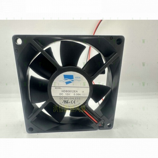 H1개 HXH HDB0812EA DC12V 0.38A 8CM 8025 냉각 팬 제품 이미지