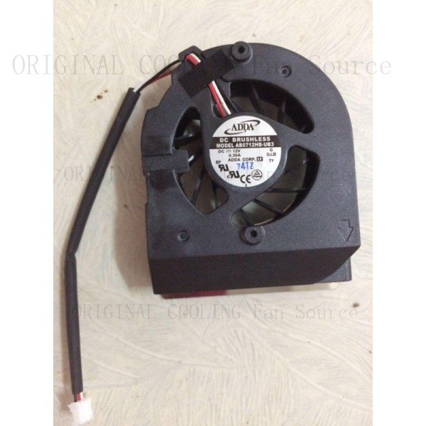 ADDA AB0712HB-UB3 12V 0.30A 3선 더블 볼 노트북 CPU 팬용 제품 이미지