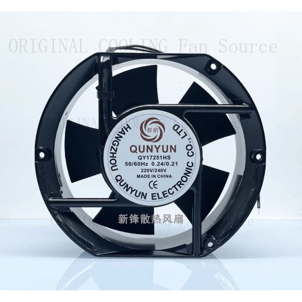 QUNYUN QY17251HS 220240V 0.240.21A 17CM 축형 팬용 B 제품 이미지