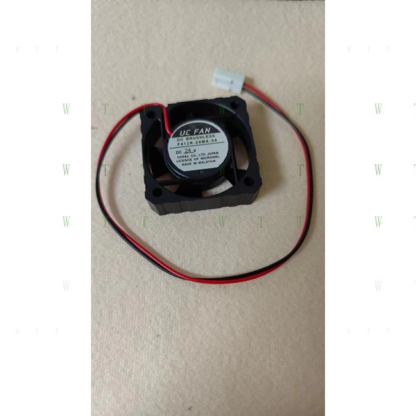 H1 PCS UC 팬 F412R-24MA-04 DC 24V 4010mm 2 핀 인버터 냉각 제품 이미지