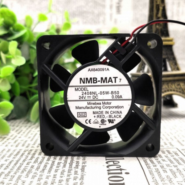 H1개 NMB 6020 24V 0.09A 2408NL-05W-B50 6CM 인버터 냉각 팬 제품 이미지
