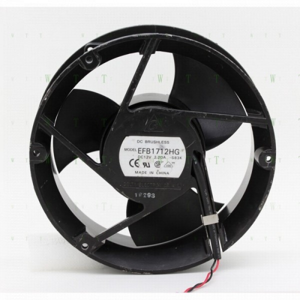 델타 EFB1712HG 17050 17CM 12V 2.20A 고풍량 듀얼 볼 냉각 팬용 H 제품 이미지